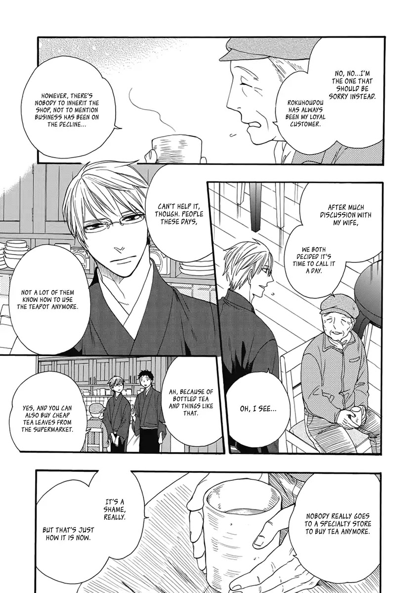 Rokuhoudou Yotsuiro-Biyori Chapter 3 page 4 - Chapter 3: The Teahouses' Secrets Pt.1