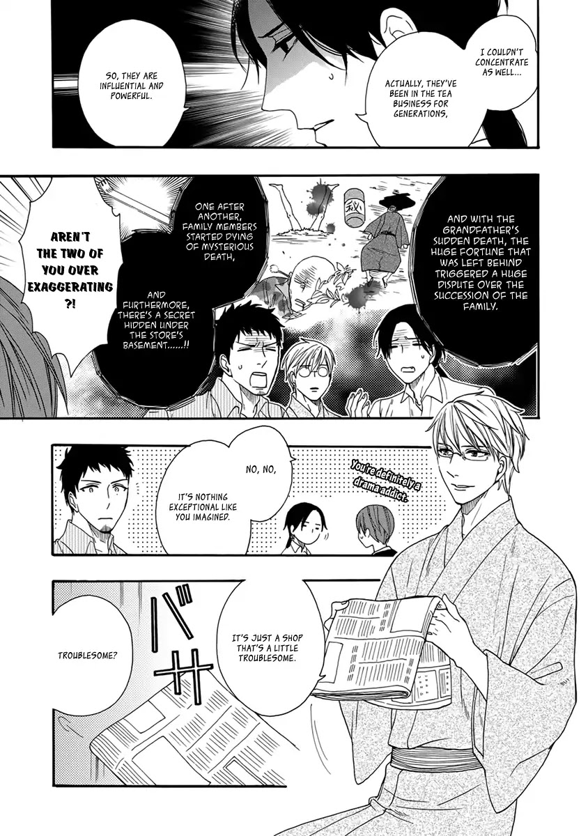 Rokuhoudou Yotsuiro-Biyori Chapter 3 page 8 - Chapter 3: The Teahouses' Secrets Pt.1