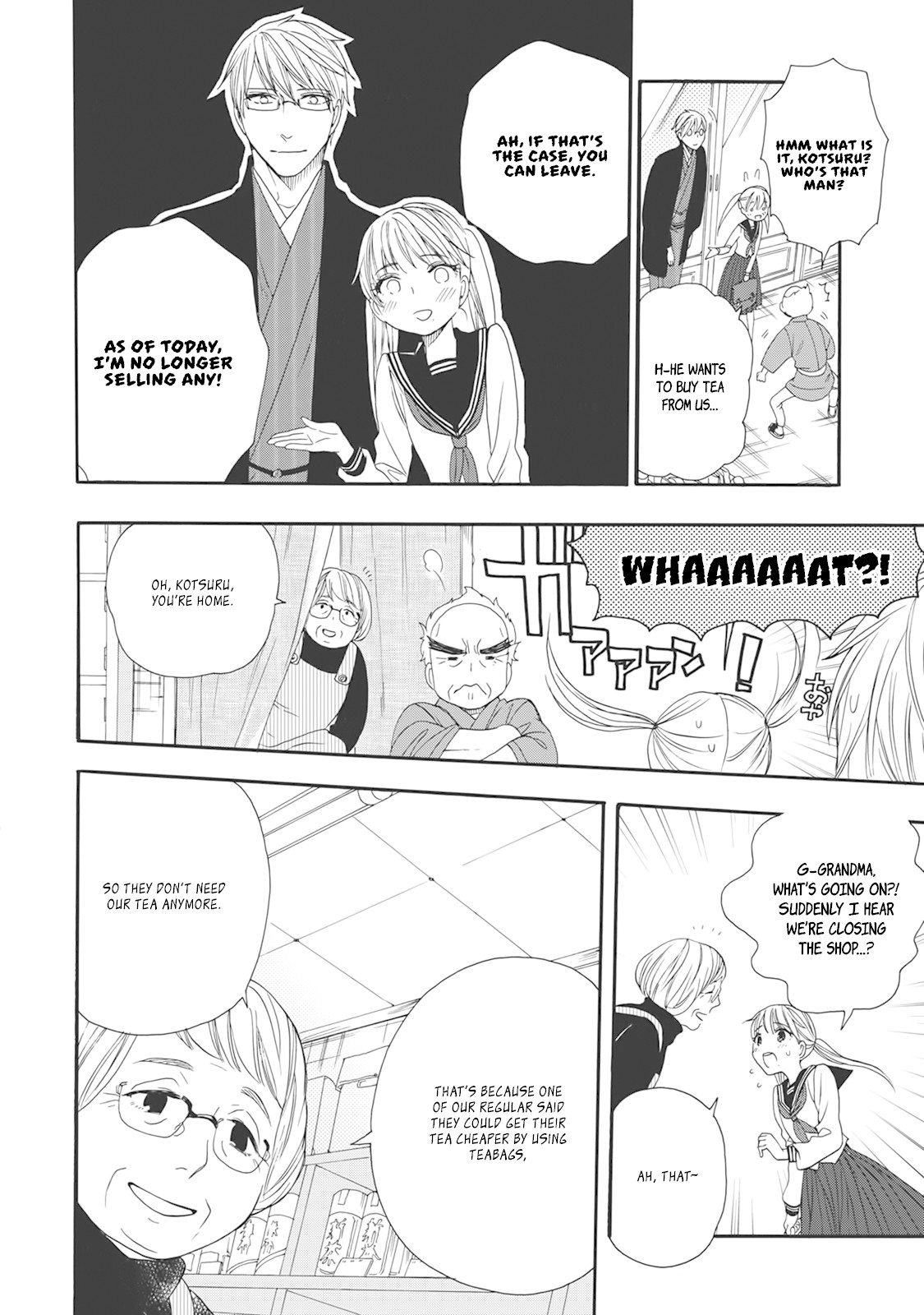 Rokuhoudou Yotsuiro-Biyori Chapter 4 page 10 - Chapter 4: The Teahouses' Secrets. Pt.2