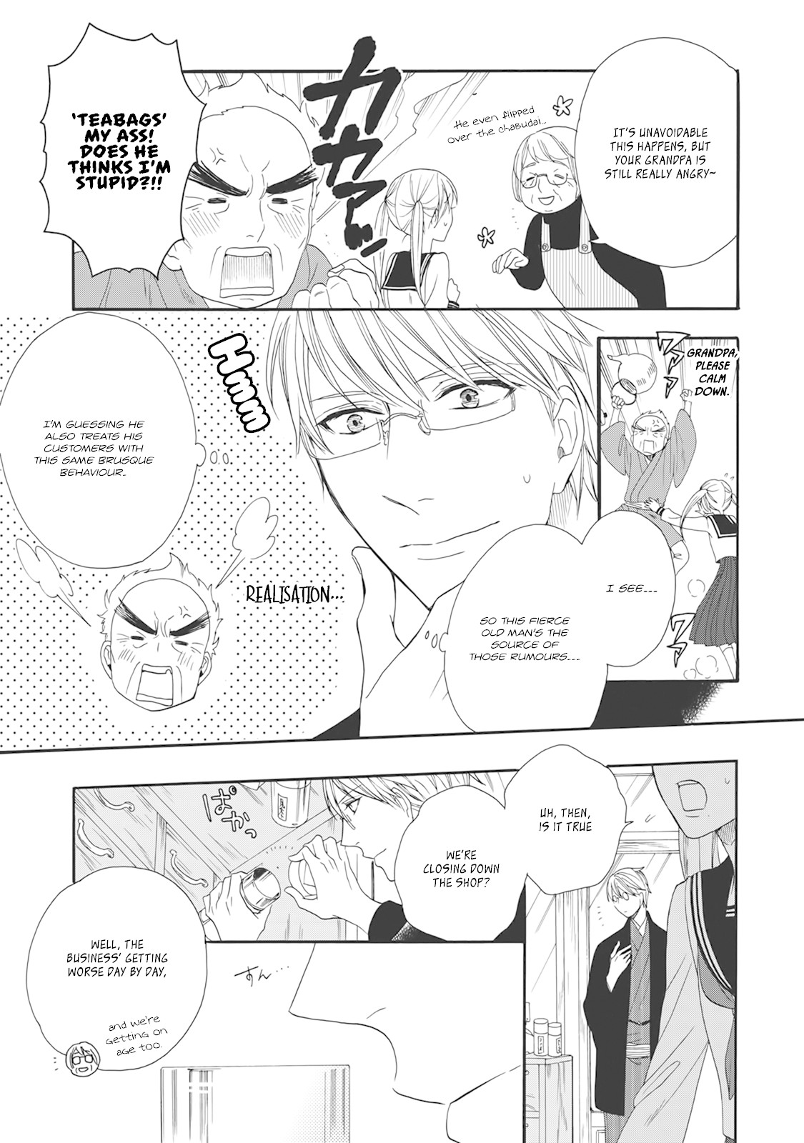 Rokuhoudou Yotsuiro-Biyori Chapter 4 page 11 - Chapter 4: The Teahouses' Secrets. Pt.2