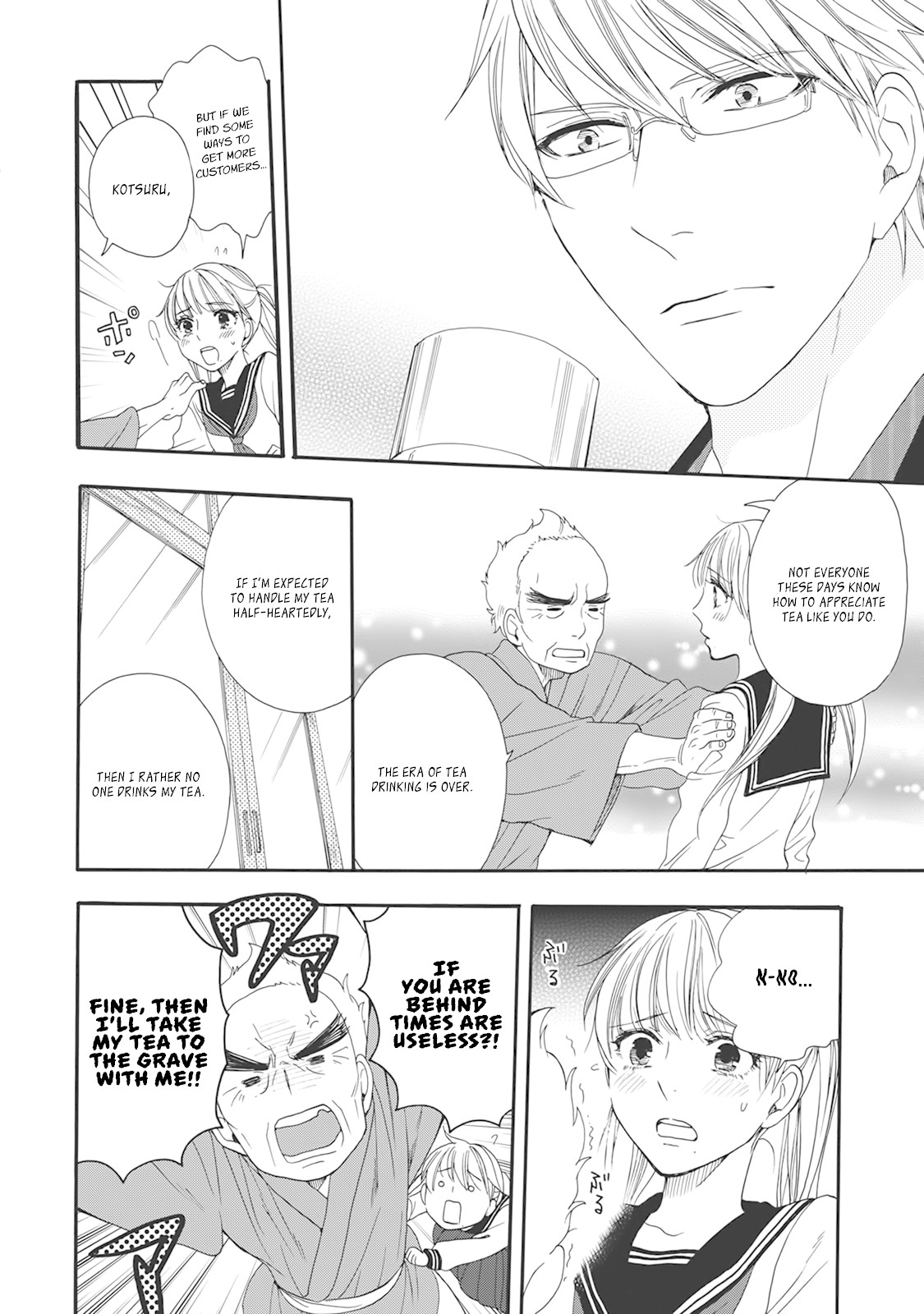 Rokuhoudou Yotsuiro-Biyori Chapter 4 page 12 - Chapter 4: The Teahouses' Secrets. Pt.2