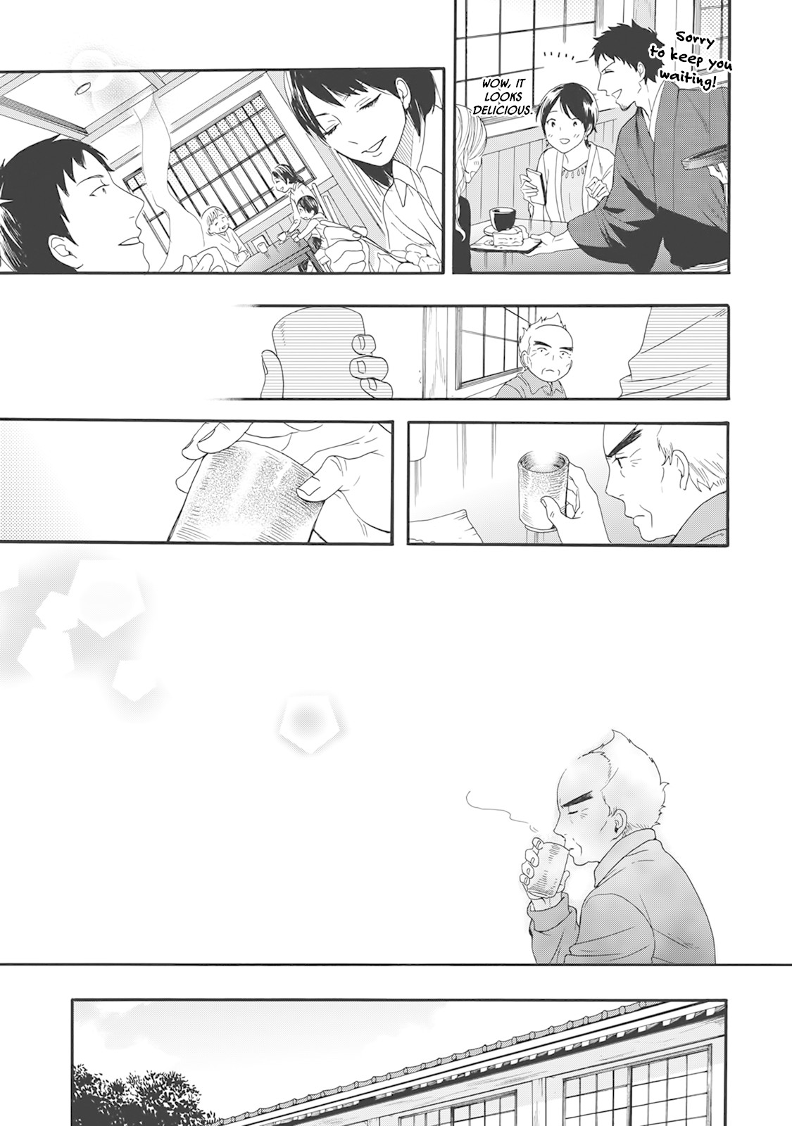Rokuhoudou Yotsuiro-Biyori Chapter 4 page 21 - Chapter 4: The Teahouses' Secrets. Pt.2