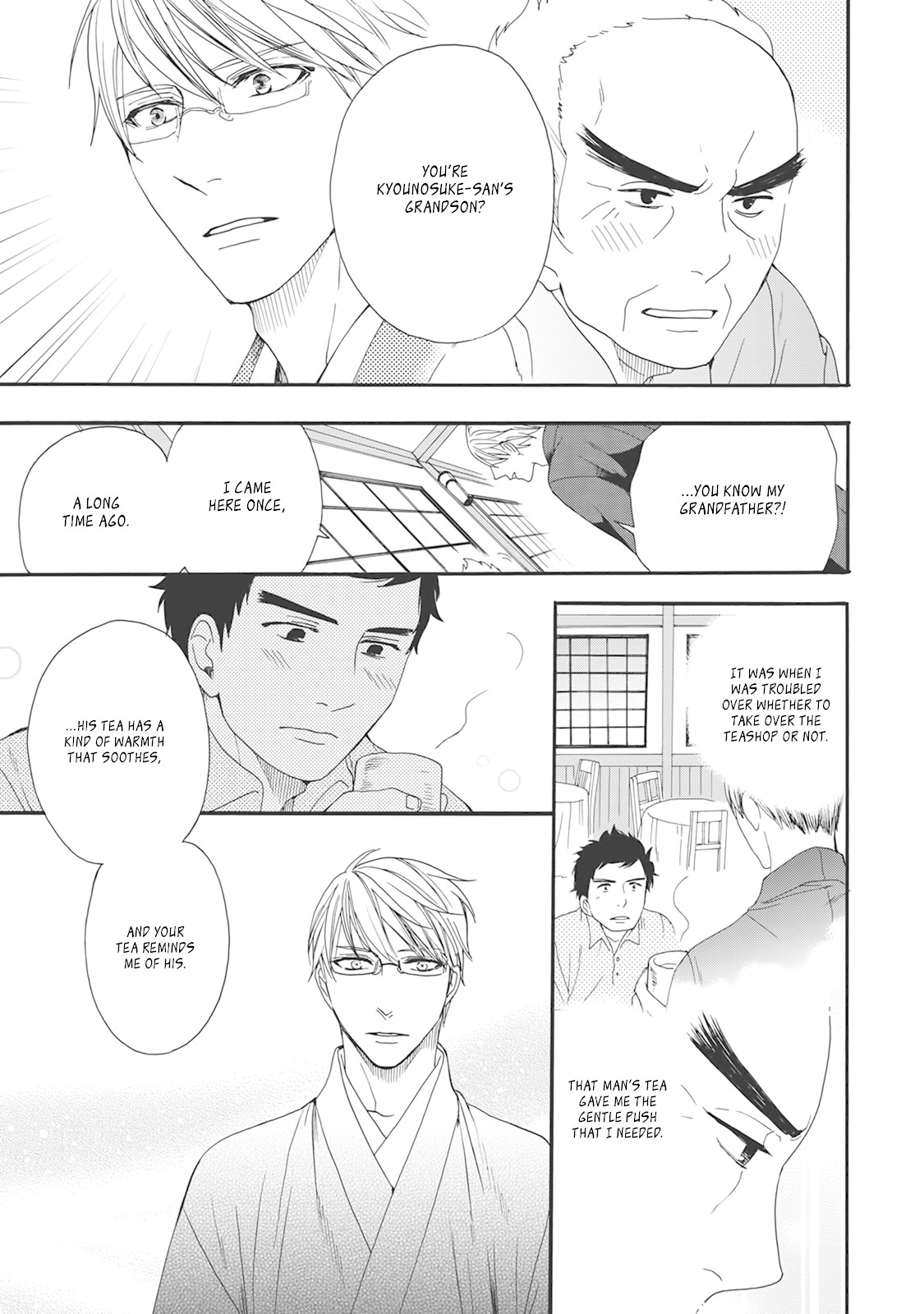 Rokuhoudou Yotsuiro-Biyori Chapter 4 page 23 - Chapter 4: The Teahouses' Secrets. Pt.2