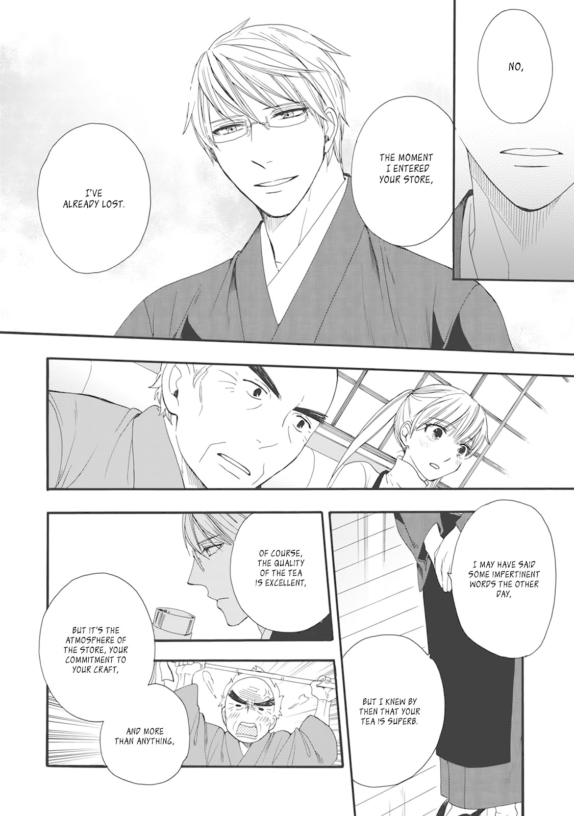 Rokuhoudou Yotsuiro-Biyori Chapter 4 page 26 - Chapter 4: The Teahouses' Secrets. Pt.2