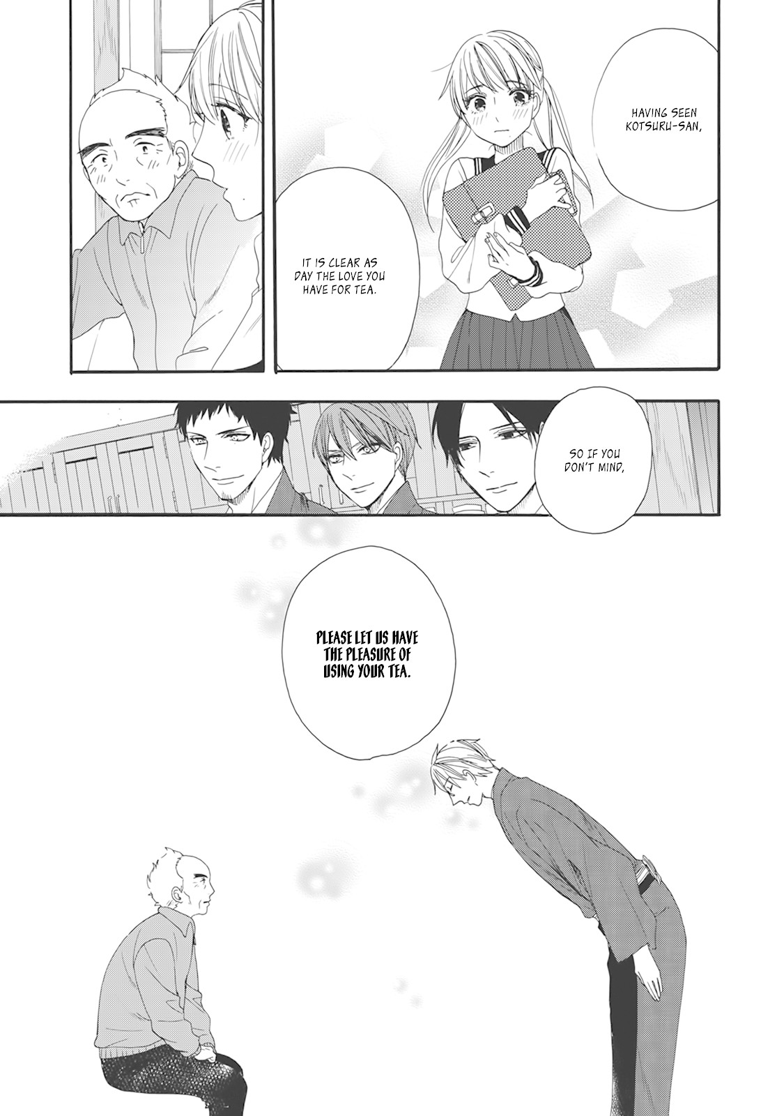 Rokuhoudou Yotsuiro-Biyori Chapter 4 page 27 - Chapter 4: The Teahouses' Secrets. Pt.2