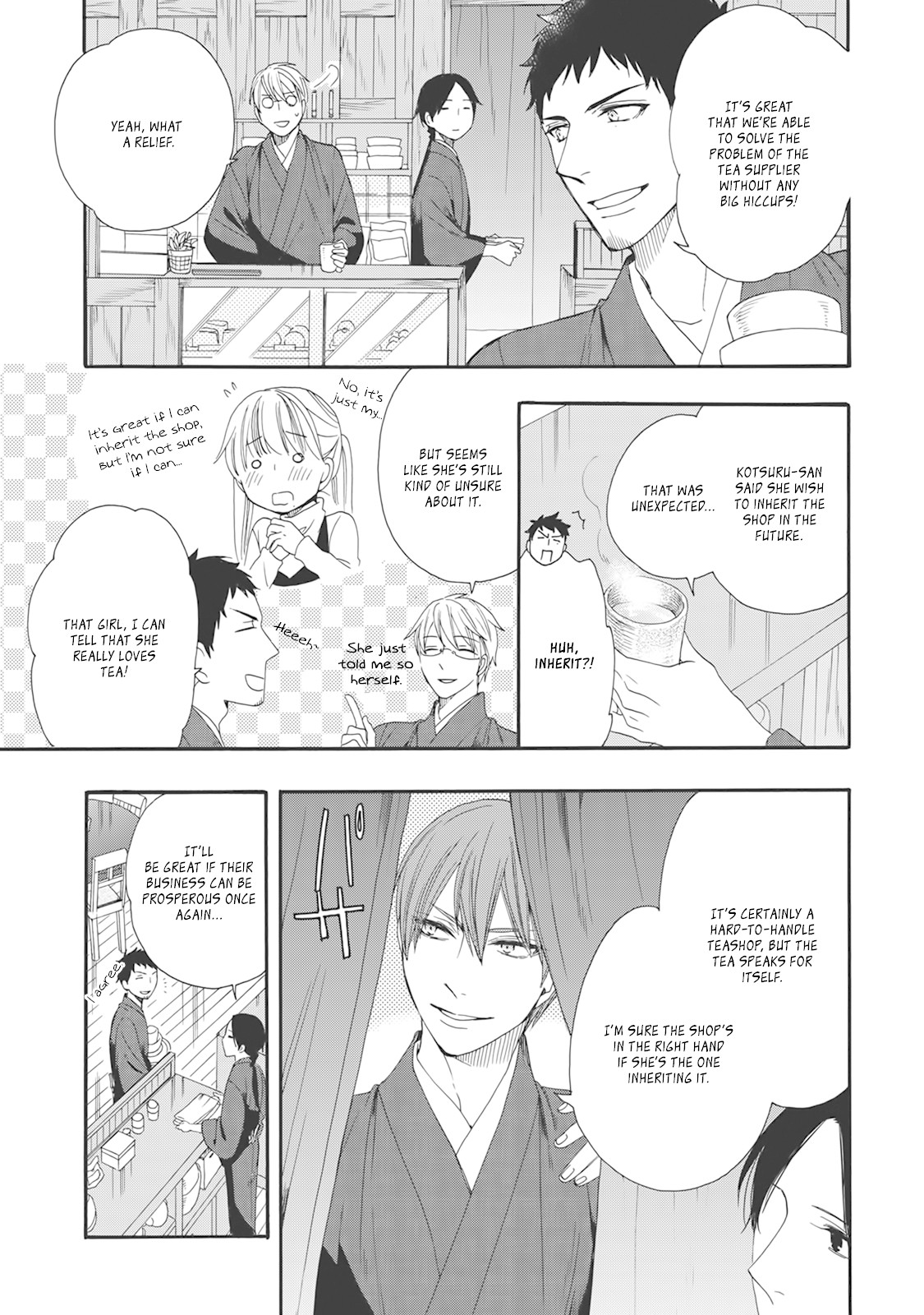 Rokuhoudou Yotsuiro-Biyori Chapter 4 page 29 - Chapter 4: The Teahouses' Secrets. Pt.2