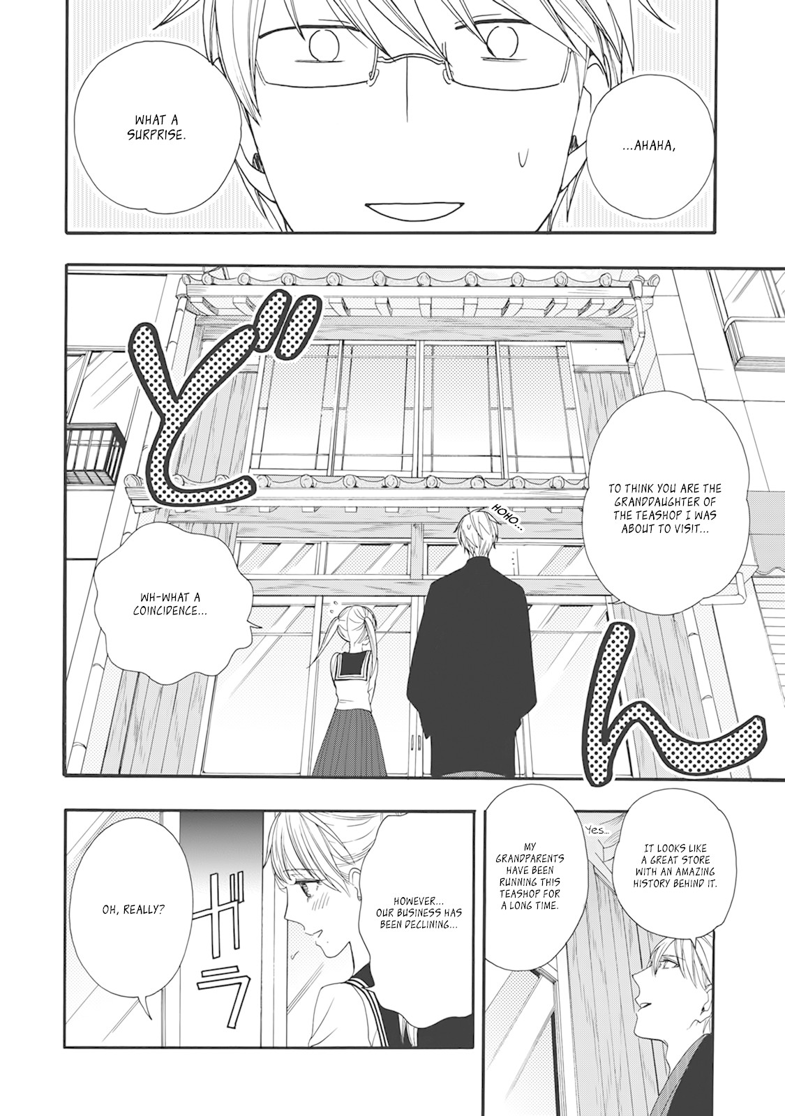 Rokuhoudou Yotsuiro-Biyori Chapter 4 page 8 - Chapter 4: The Teahouses' Secrets. Pt.2