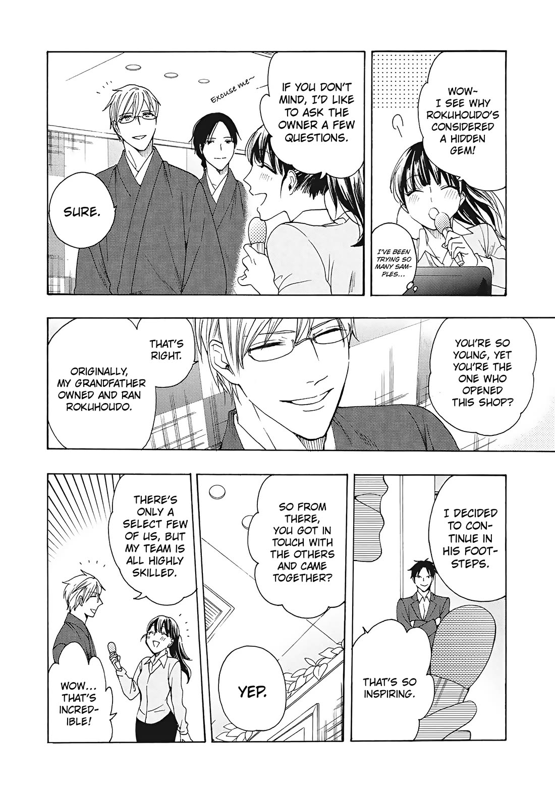 Rokuhoudou Yotsuiro-Biyori Chapter 9 page 15 - Chapter 9: The Fascinating Sweets Collection: The Conclusion