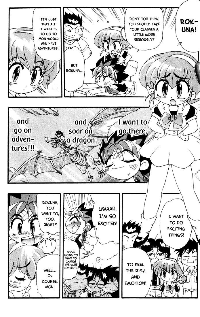 Rokumon Tengai Moncolle Knights Chapter 1 page 10 - Chapter 1 : To Mon World on the Back of a Dragon
