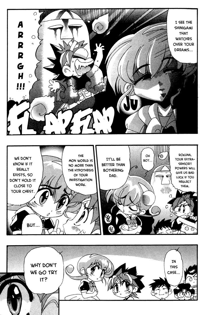 Rokumon Tengai Moncolle Knights Chapter 1 page 11 - Chapter 1 : To Mon World on the Back of a Dragon