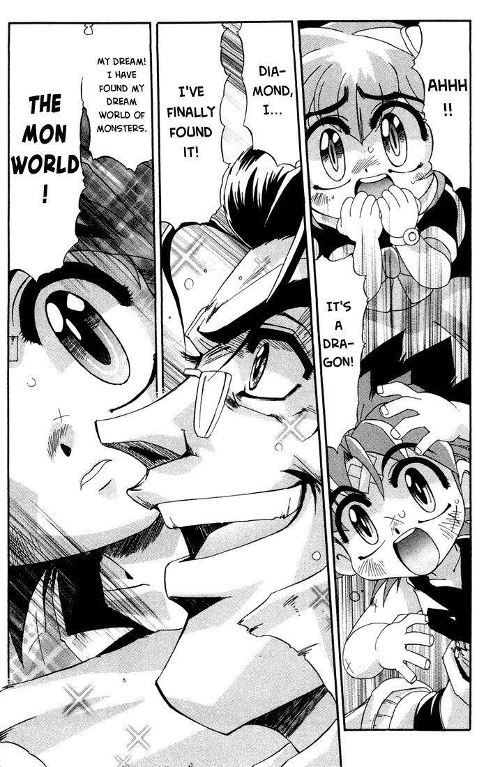 Rokumon Tengai Moncolle Knights Chapter 1 page 19 - Chapter 1 : To Mon World on the Back of a Dragon