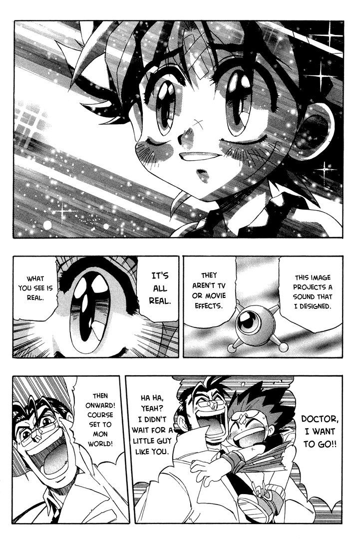 Rokumon Tengai Moncolle Knights Chapter 1 page 21 - Chapter 1 : To Mon World on the Back of a Dragon