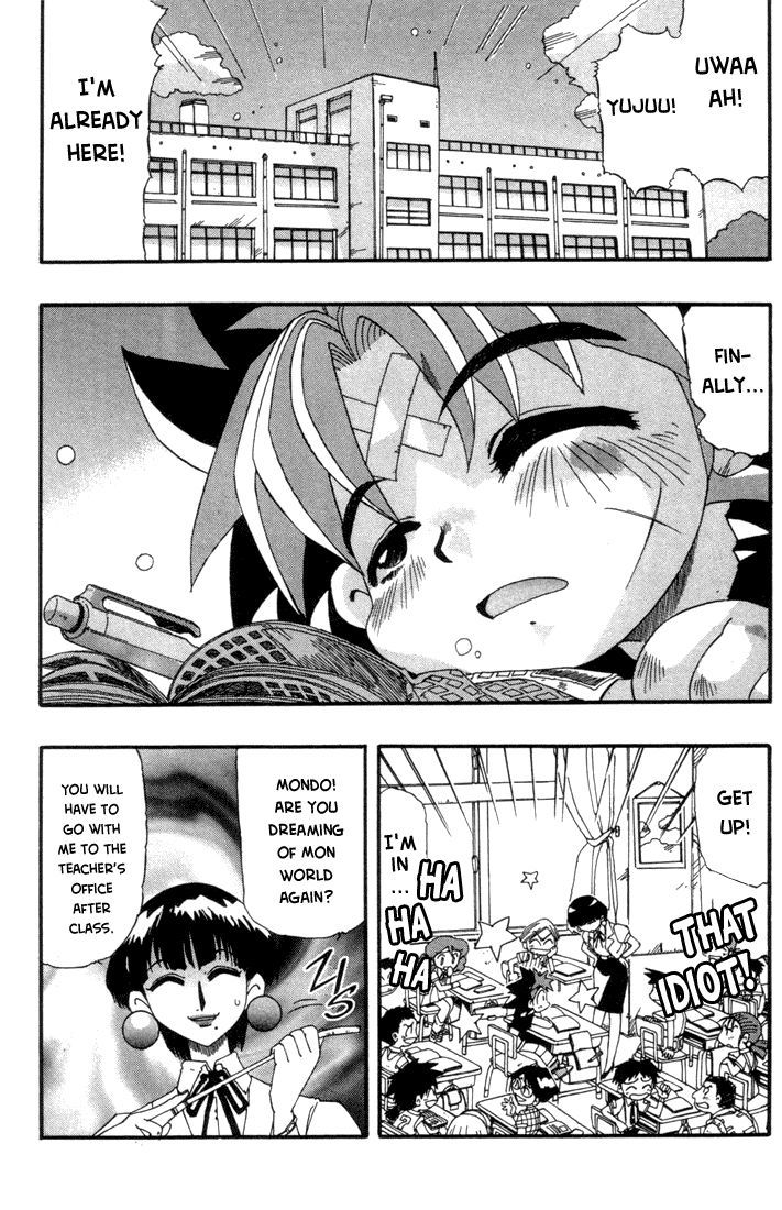 Rokumon Tengai Moncolle Knights Chapter 1 page 8 - Chapter 1 : To Mon World on the Back of a Dragon