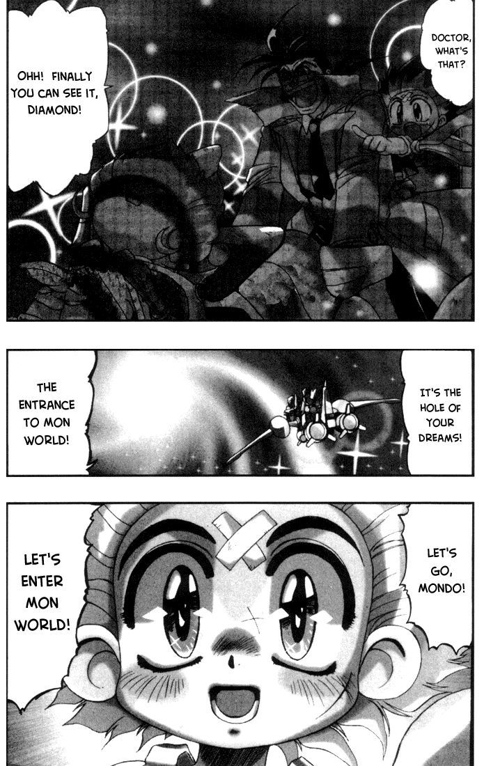 Rokumon Tengai Moncolle Knights Chapter 2 page 1 - Chapter 2 : We're Here! The Mon World!