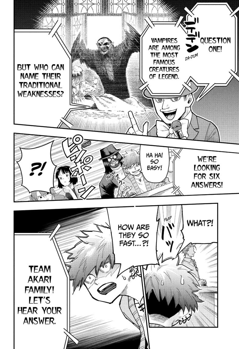 Roku’s House of Oddities Chapter 14 page 8 - Chapter 14: The Kokubunji (via Tachikawa Crossing) Ultra Curse Quiz Competition!