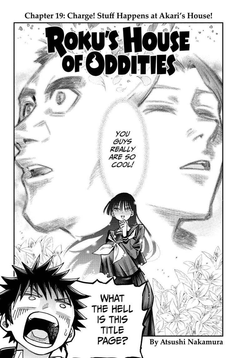 Roku’s House of Oddities Chapter 19 page 2 - Chapter 19: Charge! Stuff Happens at Akari's House!