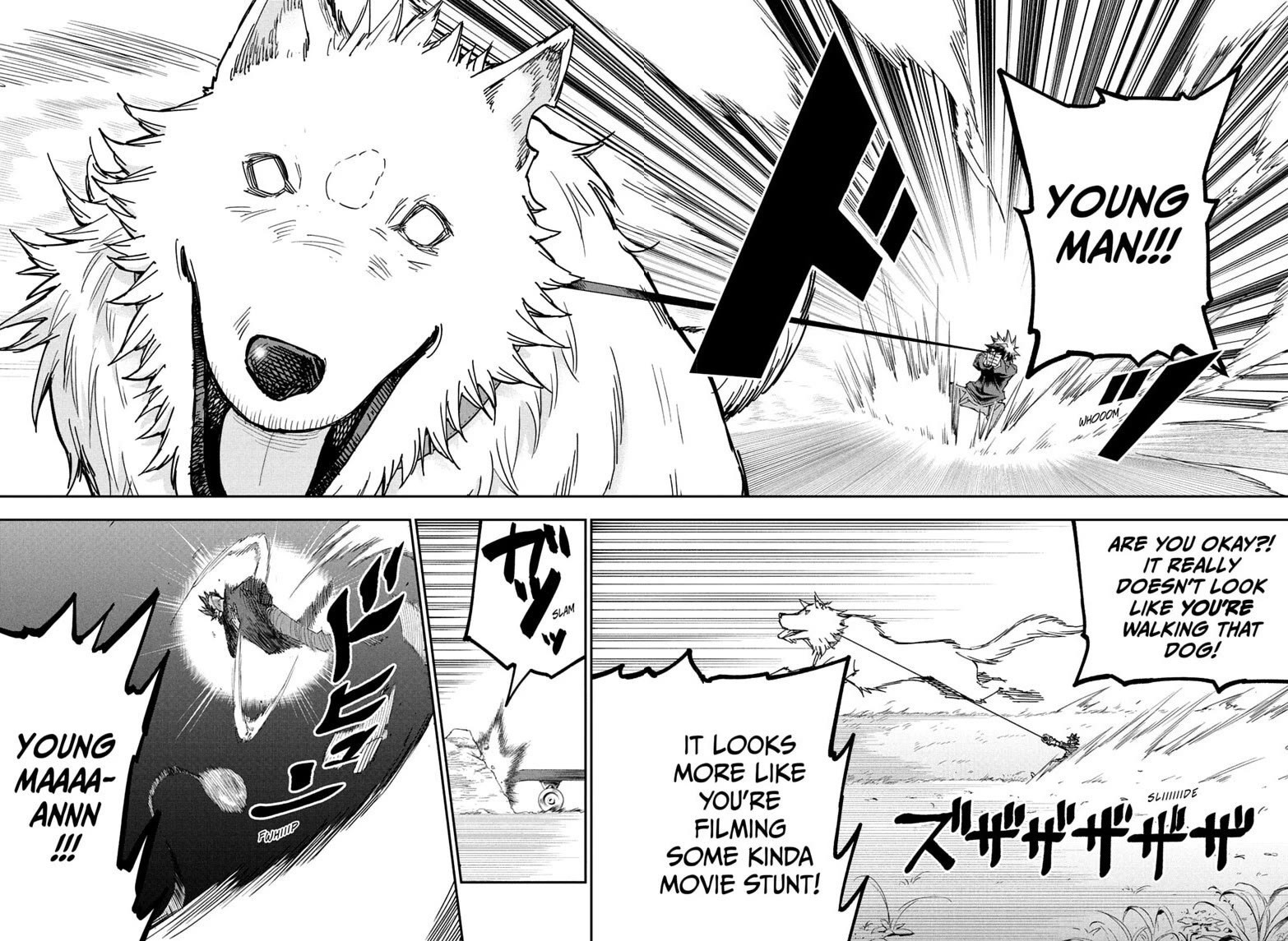 Roku’s House of Oddities Chapter 9 page 12 - Chapter 9: The Akaris' Dog Seems a Bit Too Big?