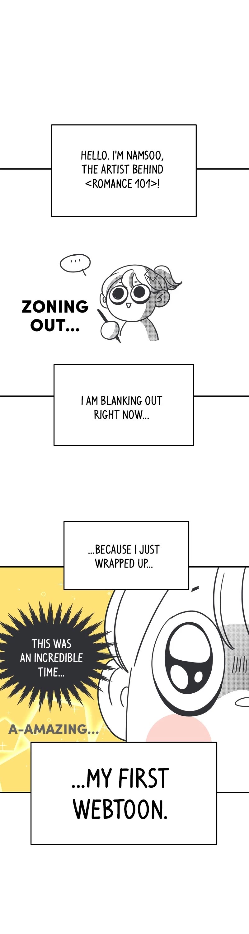 Romance 101 Chapter 159 page 1 - Chapter 159: Afterword [END]