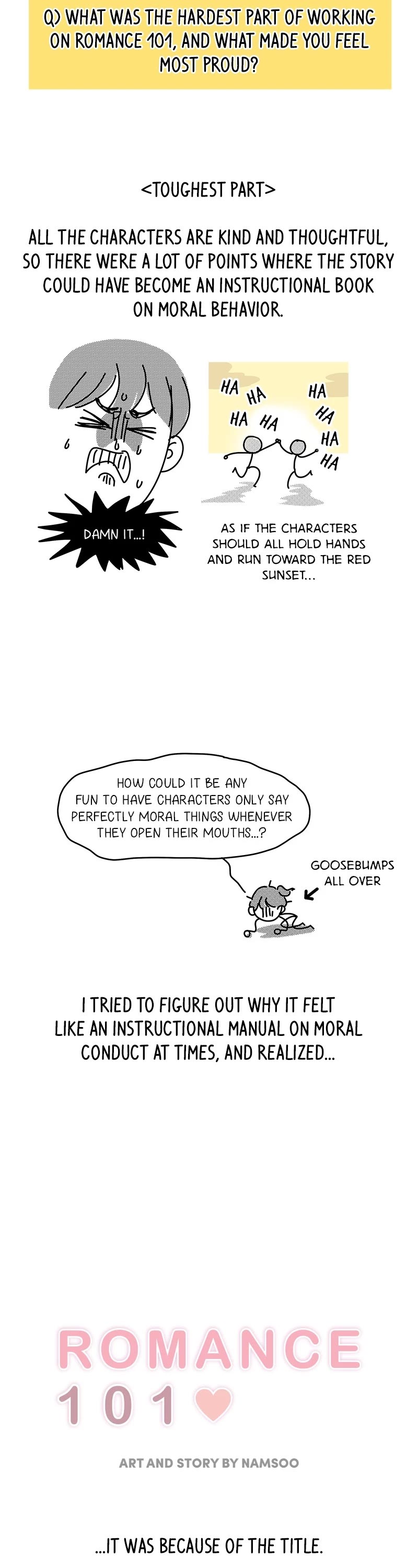 Romance 101 Chapter 159 page 26 - Chapter 159: Afterword [END]