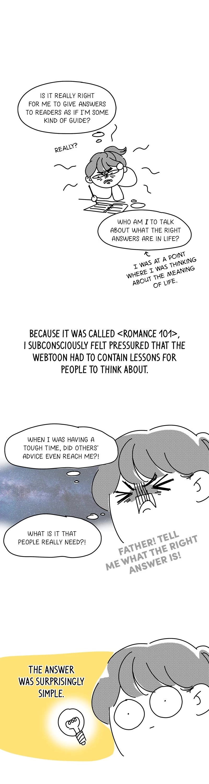 Romance 101 Chapter 159 page 27 - Chapter 159: Afterword [END]