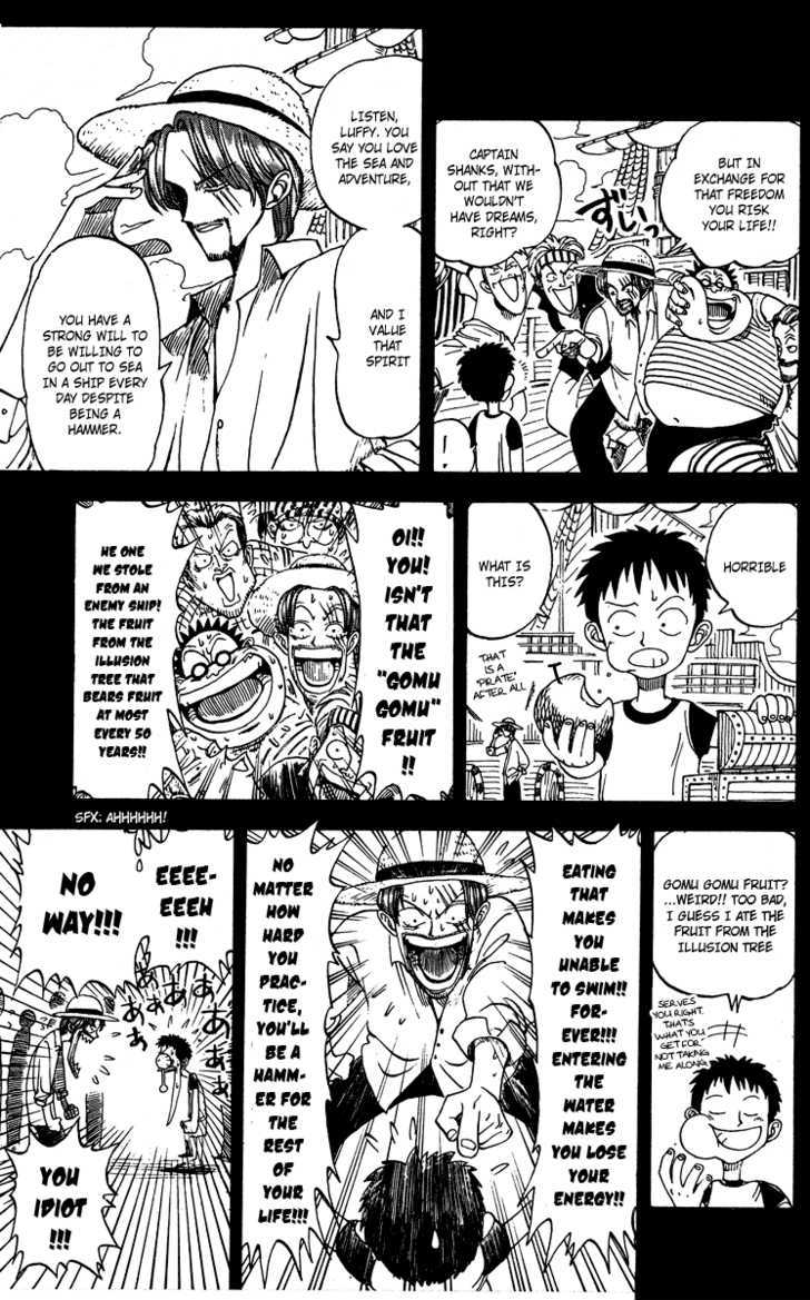 Romance Dawn Chapter 1 page 14 - Chapter 1 : One Piece: Romance Dawn