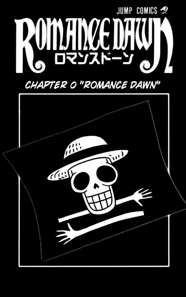 Romance Dawn Chapter 1 page 2 - Chapter 1 : One Piece: Romance Dawn