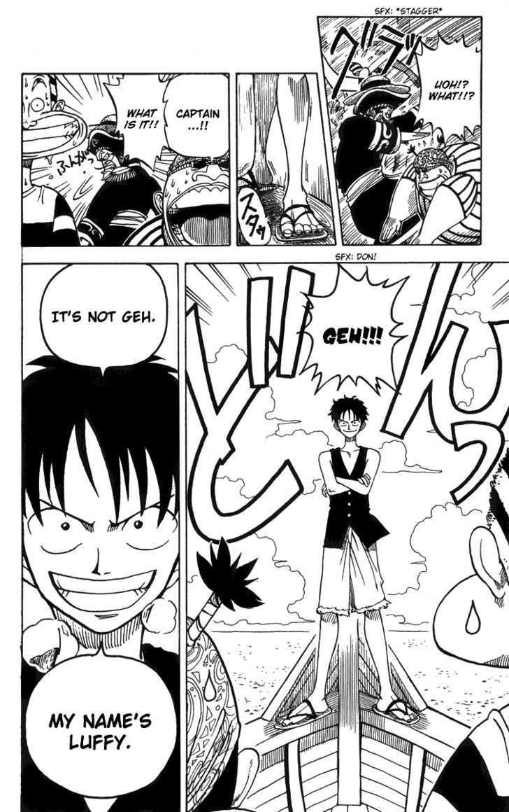 Romance Dawn Chapter 1 page 41 - Chapter 1 : One Piece: Romance Dawn