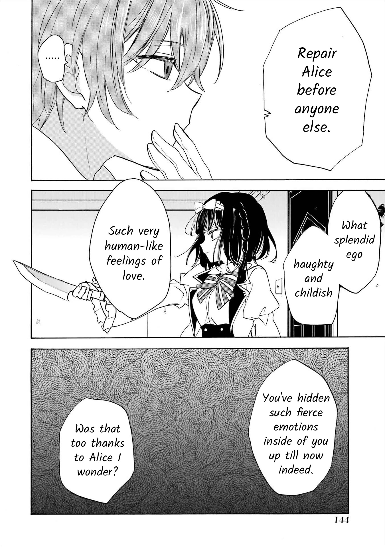 Romancing Apoptosis Doll: Sartain in Love Chapter 10 page 20 - Chapter 10: For You