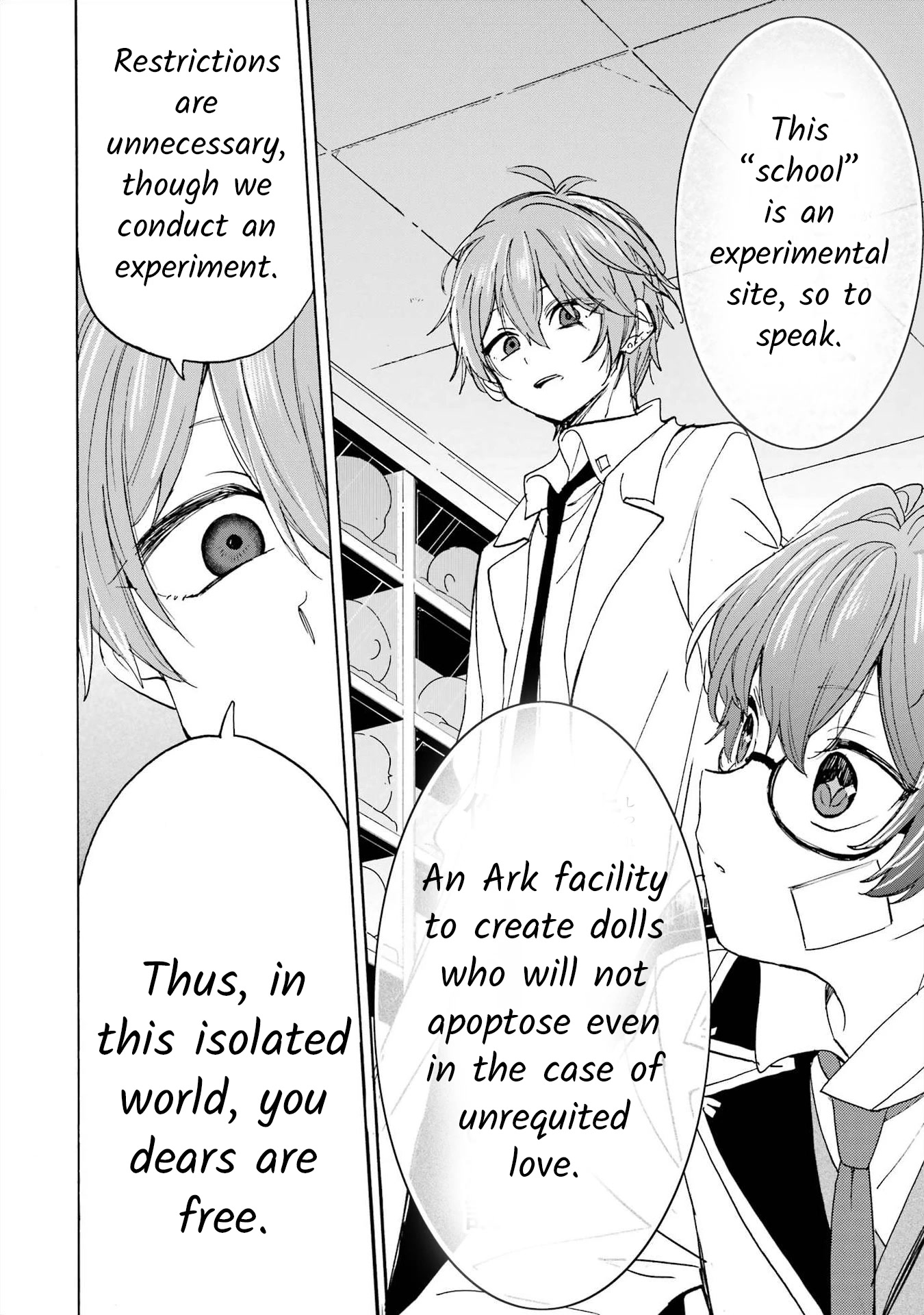 Romancing Apoptosis Doll: Sartain in Love Chapter 11 page 4 - Chapter 11: Artifact