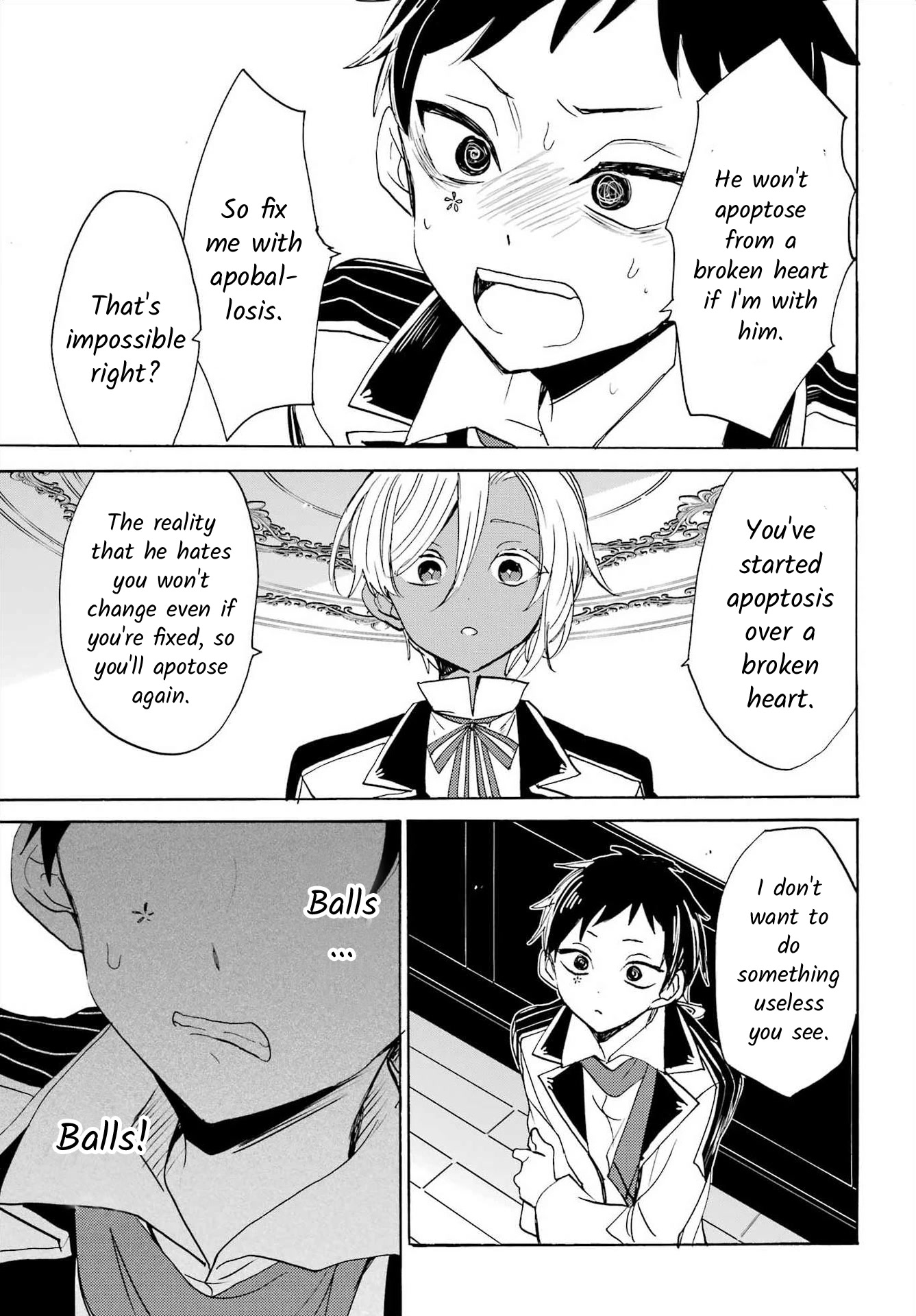 Romancing Apoptosis Doll: Sartain in Love Chapter 18 page 33 - Chapter 18: I Despise You