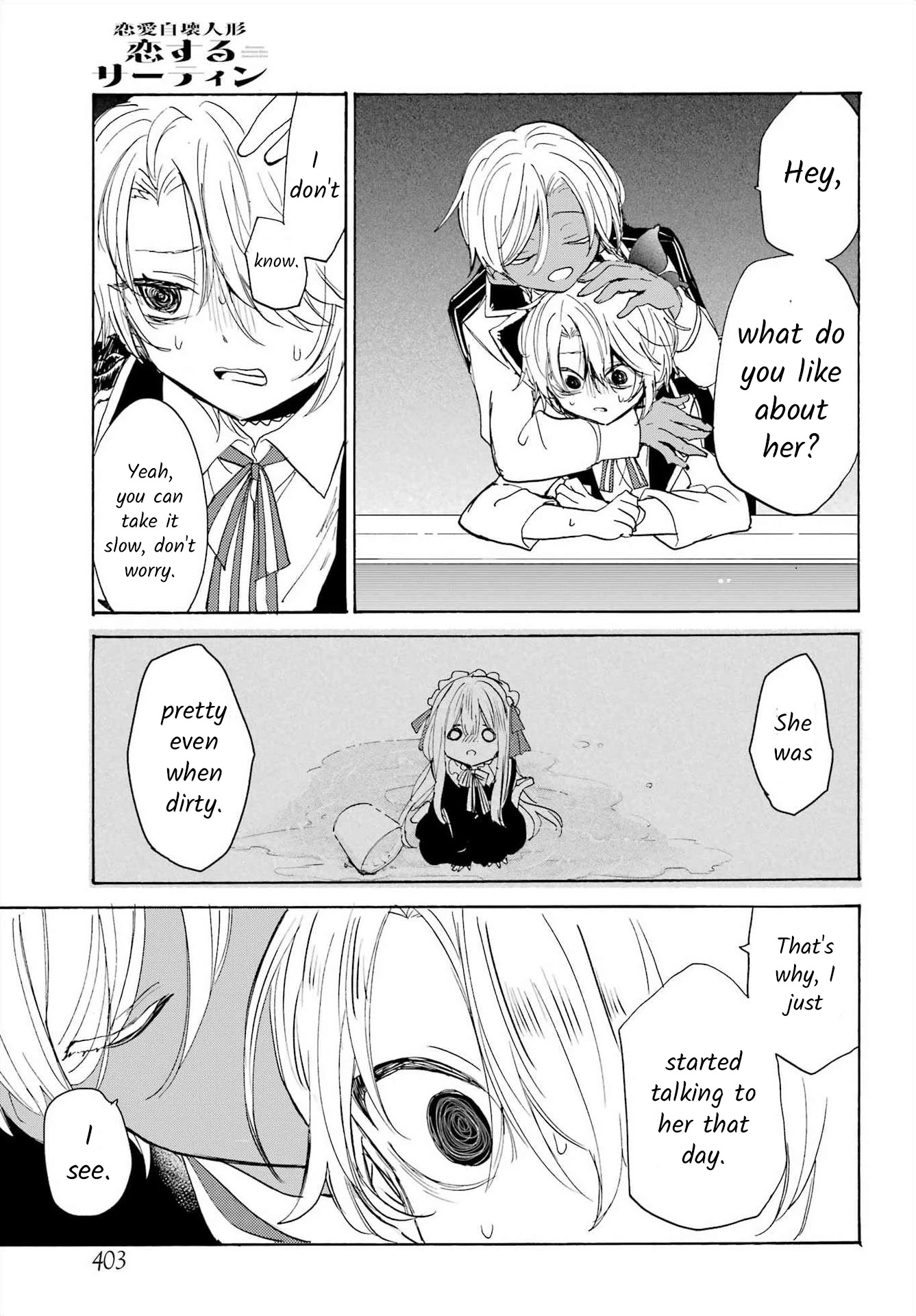 Romancing Apoptosis Doll: Sartain in Love Chapter 18 page 9 - Chapter 18: I Despise You
