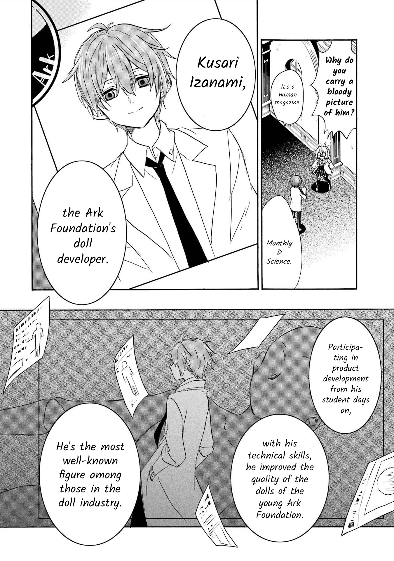 Romancing Apoptosis Doll: Sartain in Love Chapter 2 page 8 - Chapter 2: What Is This Sound?