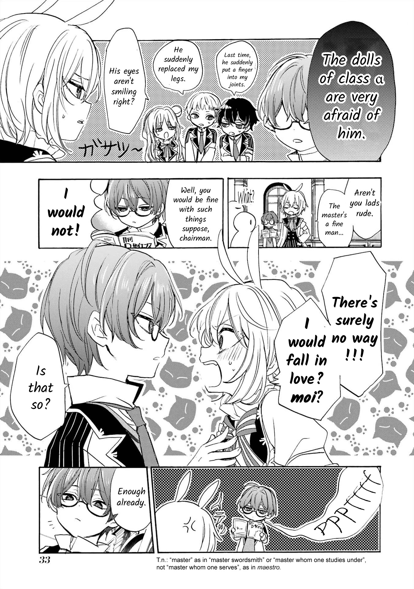 Romancing Apoptosis Doll: Sartain in Love Chapter 2 page 9 - Chapter 2: What Is This Sound?