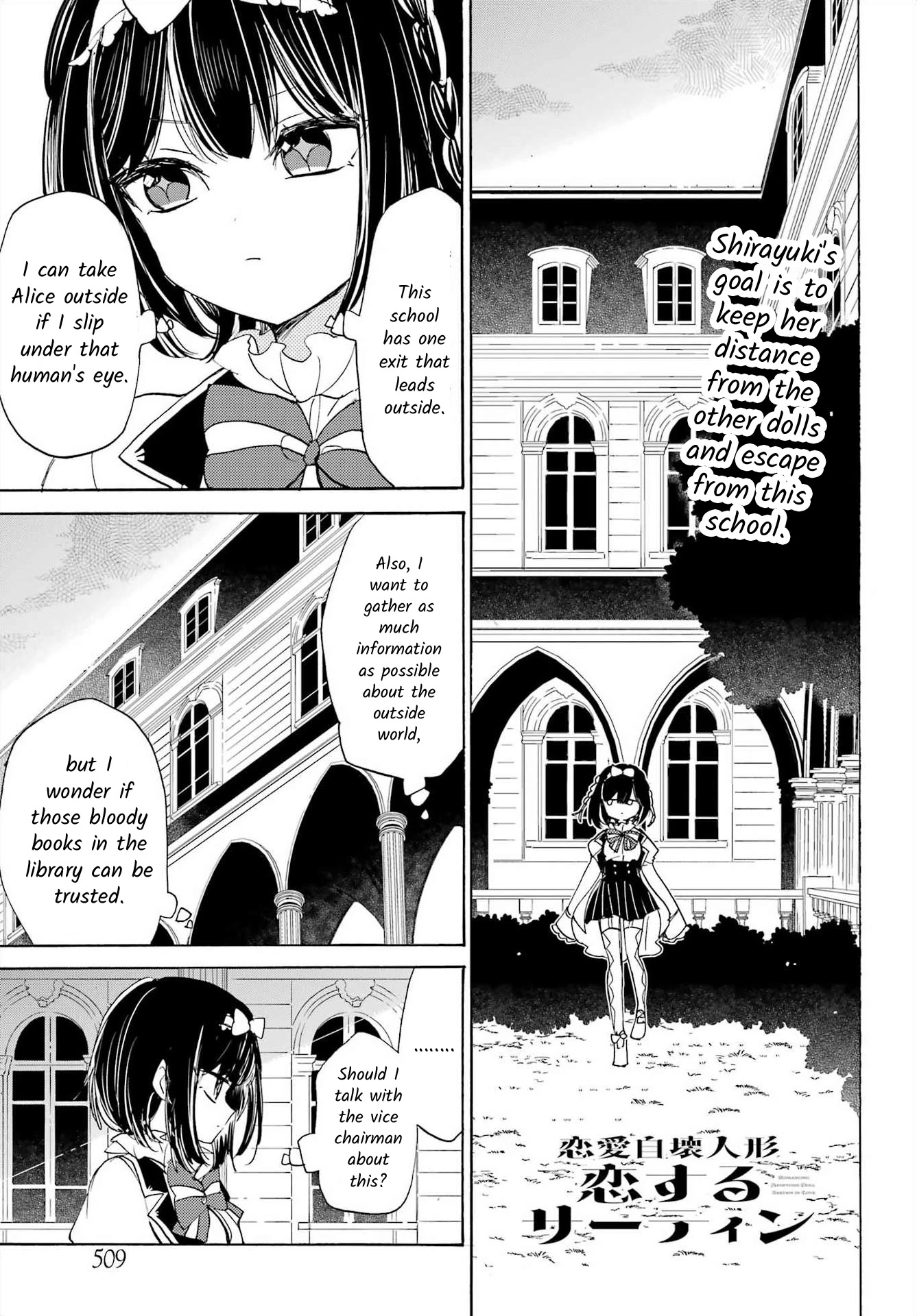 Romancing Apoptosis Doll: Sartain in Love Chapter 20 page 1 - Chapter 20: Compensation