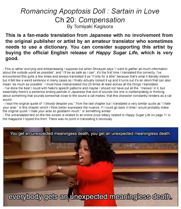 Romancing Apoptosis Doll: Sartain in Love Chapter 20 page 25 - Chapter 20: Compensation