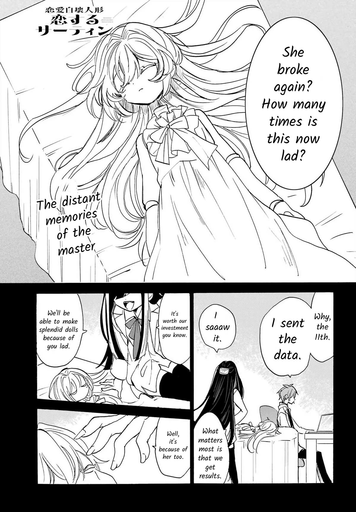 Romancing Apoptosis Doll: Sartain in Love Chapter 26 page 1 - Chapter 26: Soliloquising