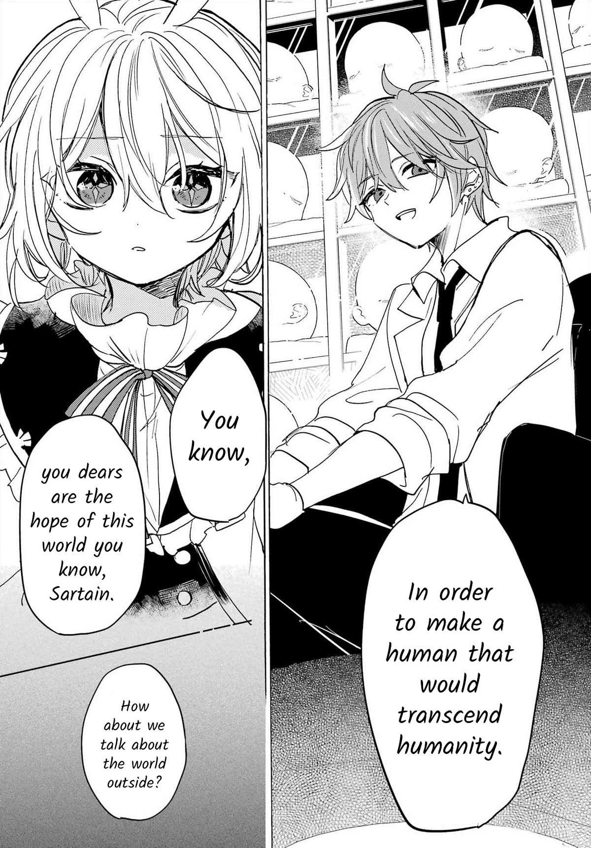 Romancing Apoptosis Doll: Sartain in Love Chapter 26 page 9 - Chapter 26: Soliloquising