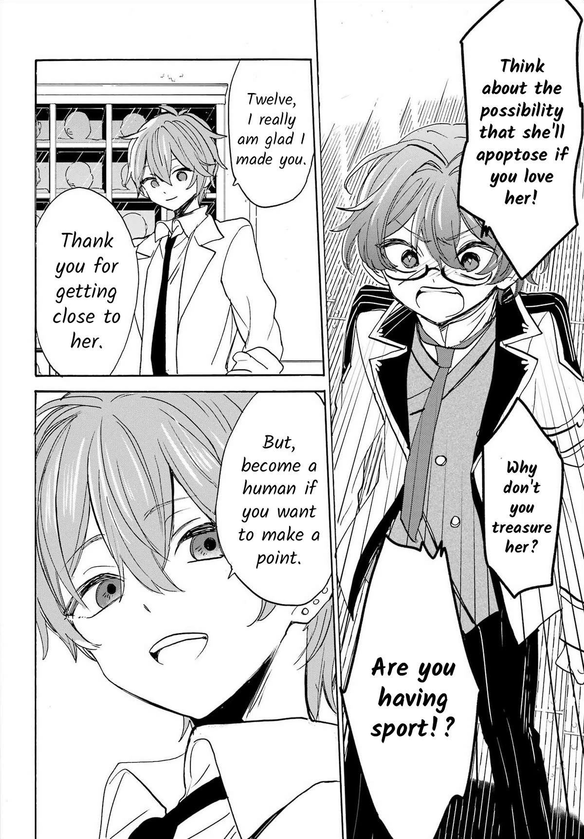 Romancing Apoptosis Doll: Sartain in Love Chapter 27 page 12 - Chapter 27: Why I Was Born
