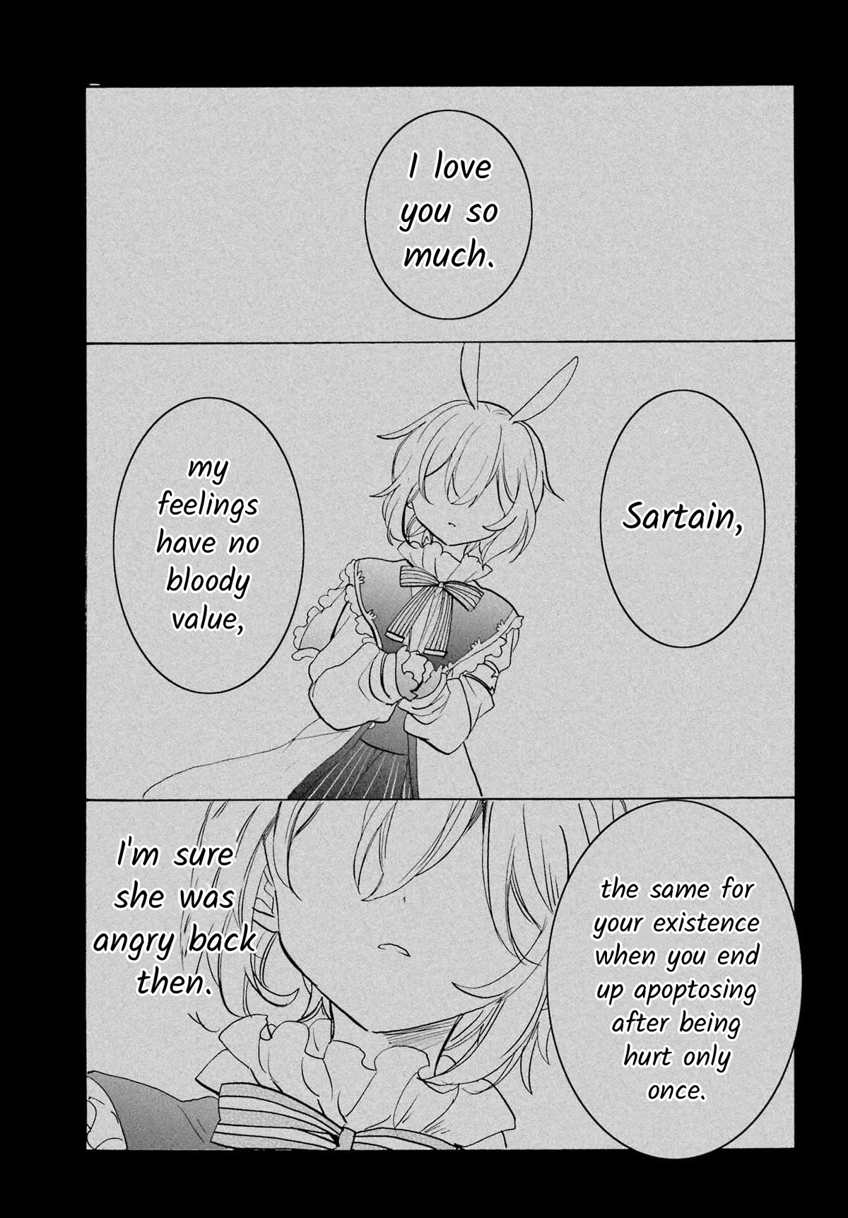 Romancing Apoptosis Doll: Sartain in Love Chapter 29 page 21 - Chapter 29: Until the Lives of Men Come to an End [END]
