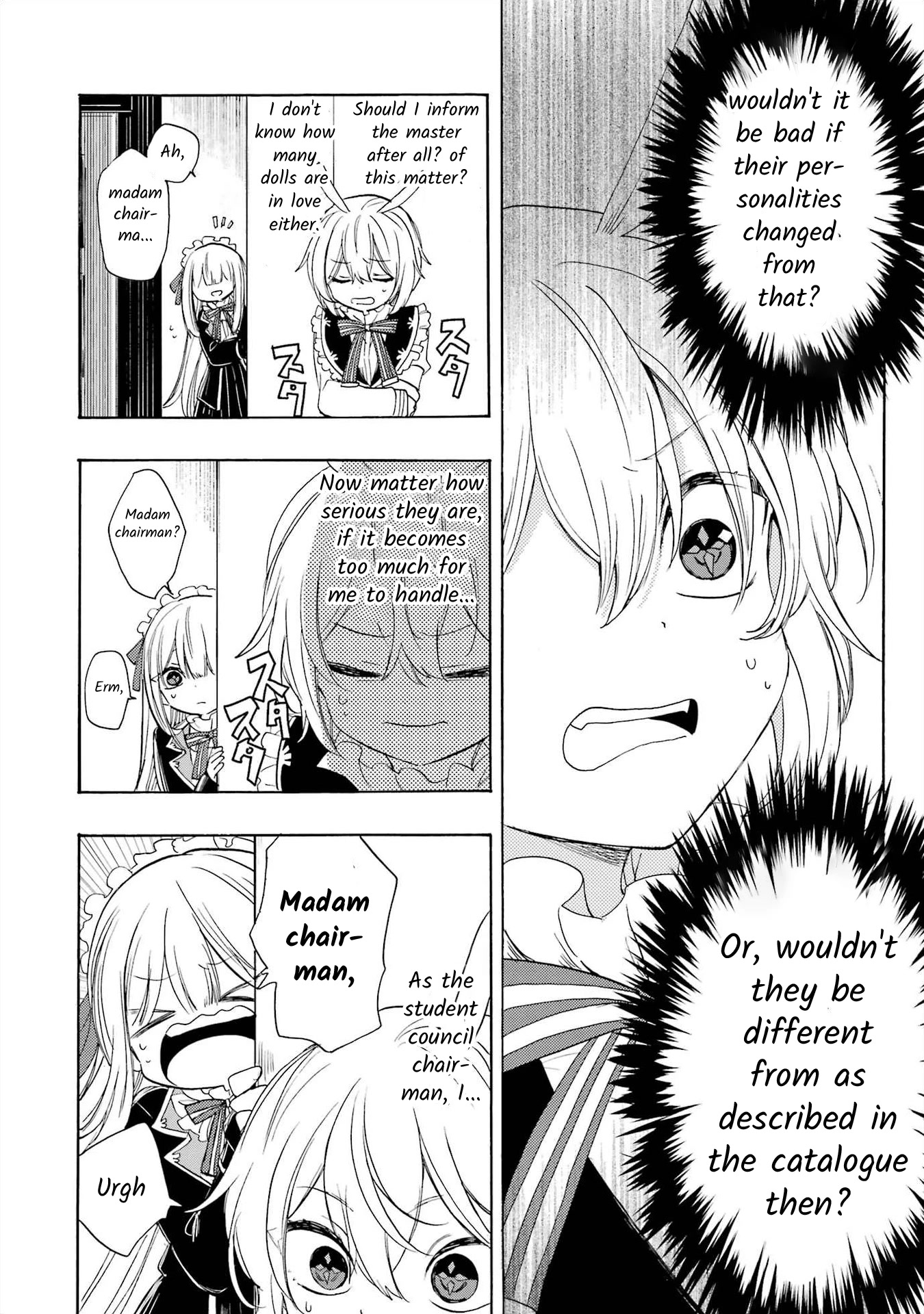 Romancing Apoptosis Doll: Sartain in Love Chapter 4 page 14 - Chapter 4: I'll Always Help You After All.