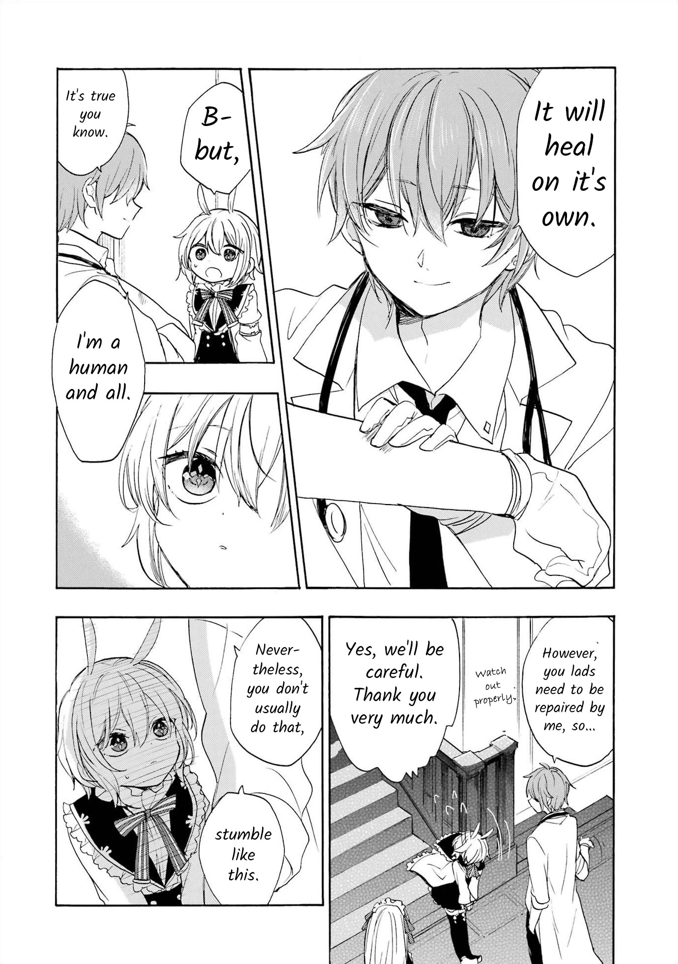 Romancing Apoptosis Doll: Sartain in Love Chapter 4 page 18 - Chapter 4: I'll Always Help You After All.