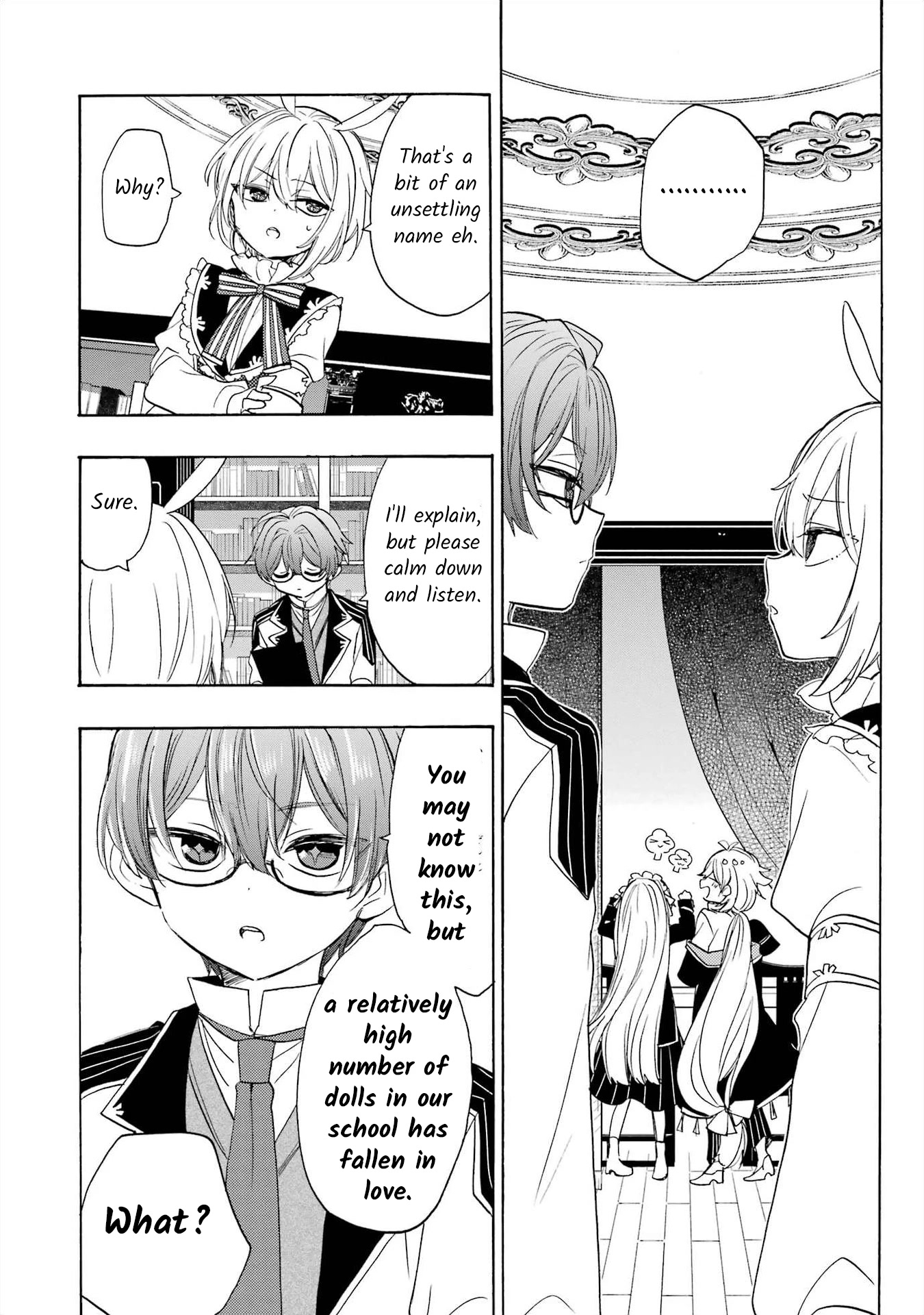 Romancing Apoptosis Doll: Sartain in Love Chapter 4 page 4 - Chapter 4: I'll Always Help You After All.