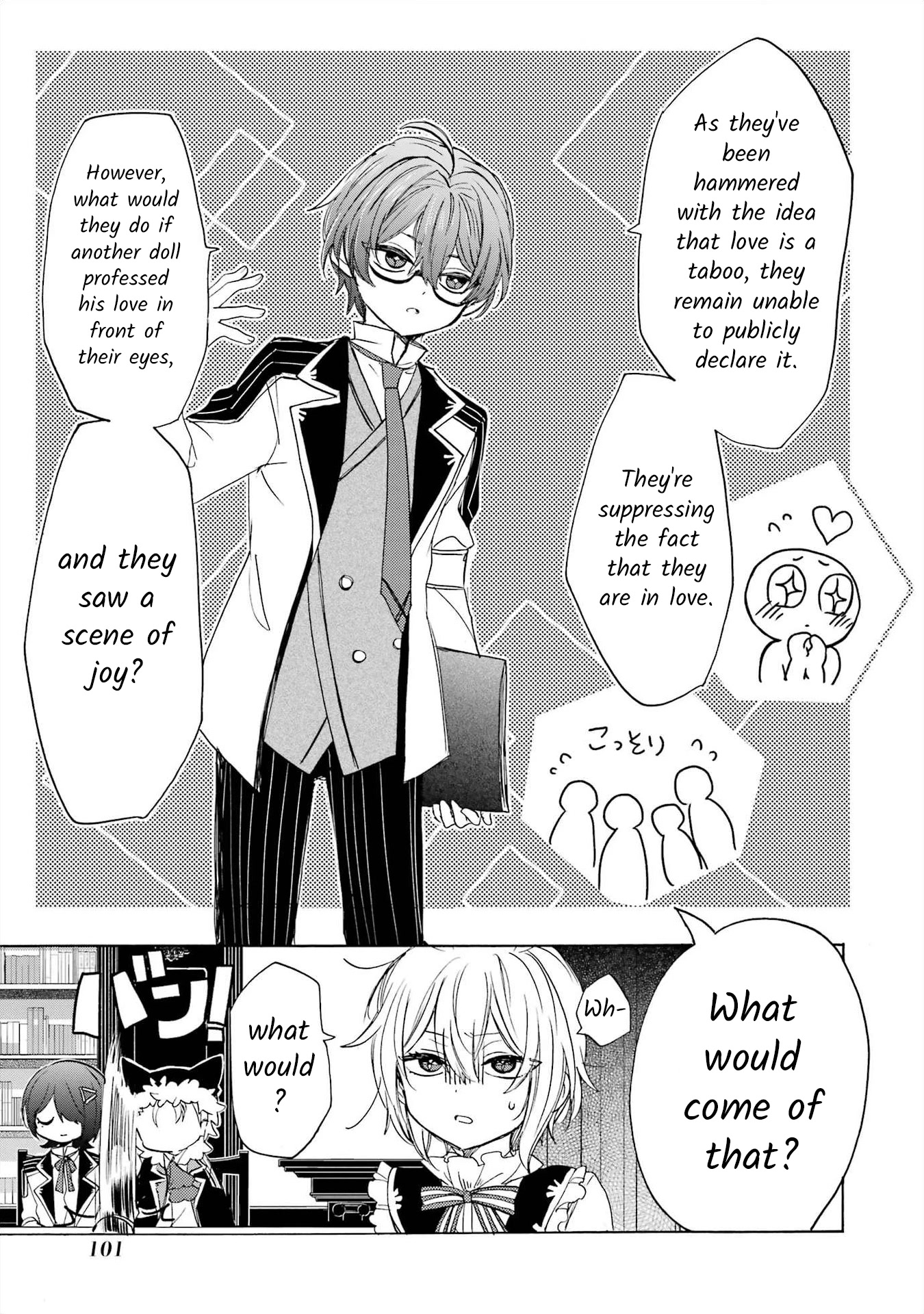 Romancing Apoptosis Doll: Sartain in Love Chapter 4 page 5 - Chapter 4: I'll Always Help You After All.