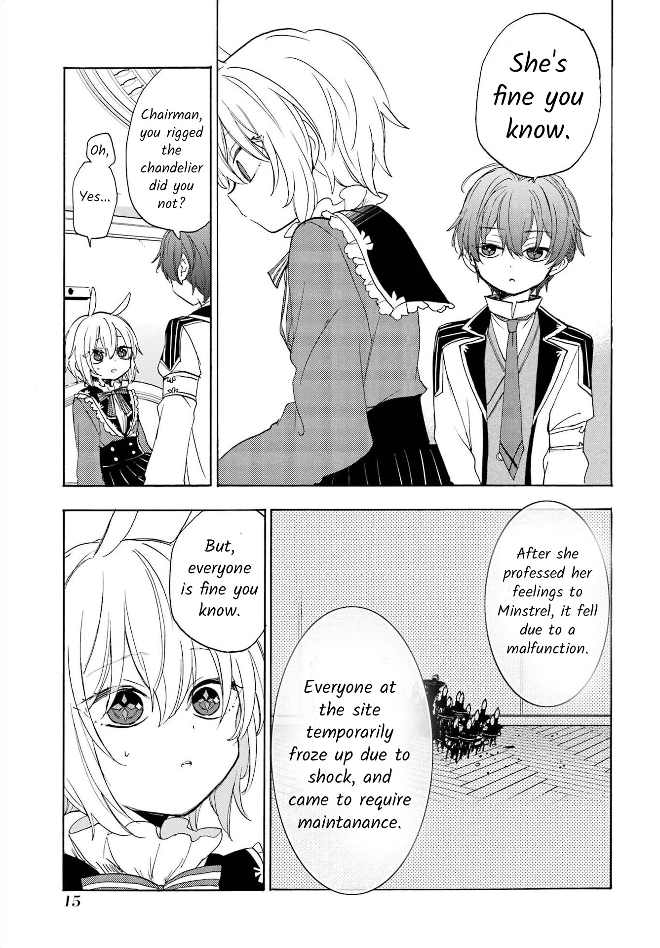 Romancing Apoptosis Doll: Sartain in Love Chapter 6 page 15 - Chapter 6: Whose Fault?