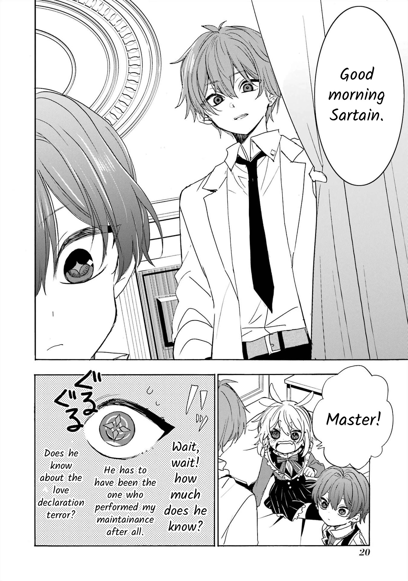 Romancing Apoptosis Doll: Sartain in Love Chapter 6 page 20 - Chapter 6: Whose Fault?