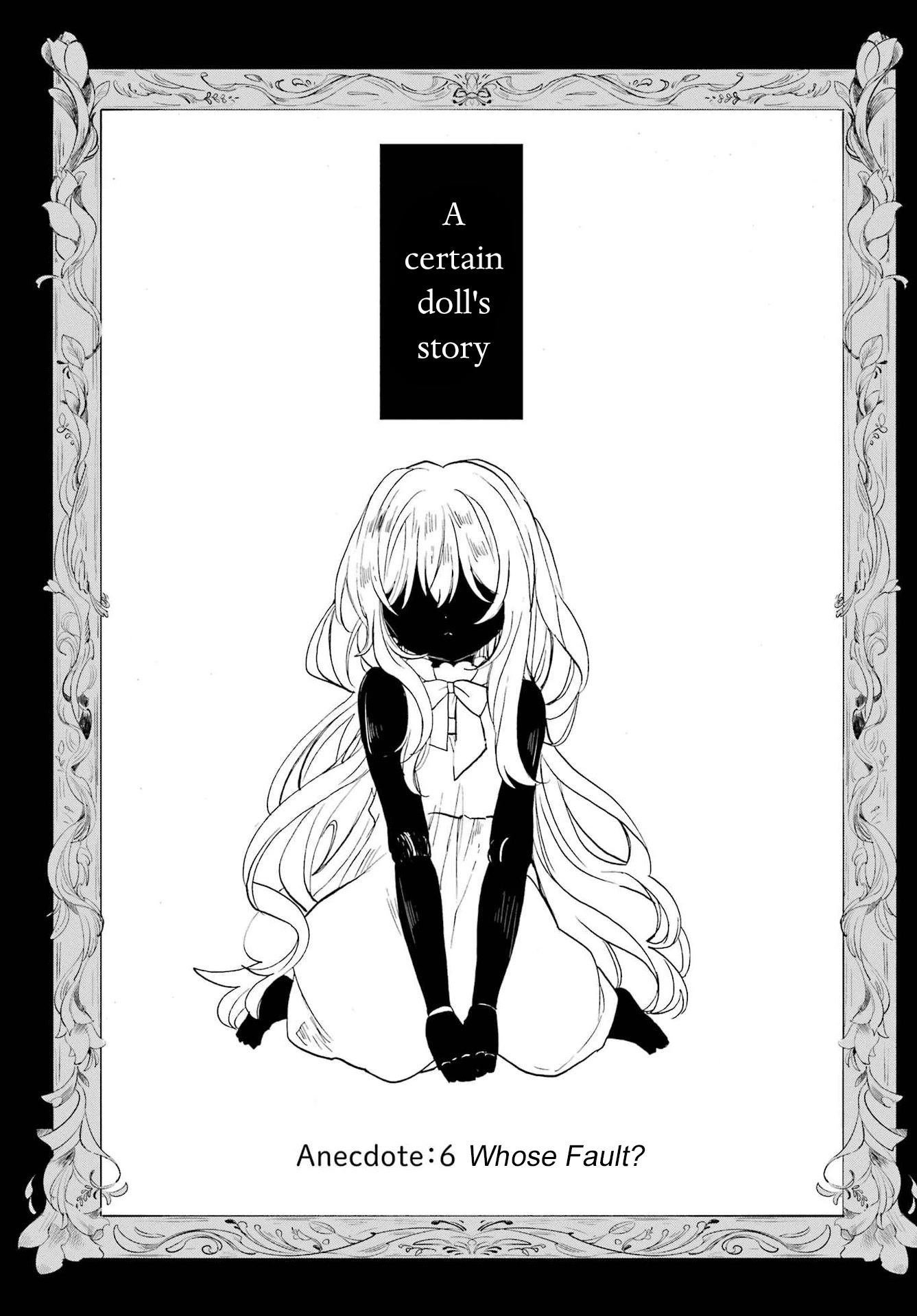 Romancing Apoptosis Doll: Sartain in Love Chapter 6 page 3 - Chapter 6: Whose Fault?