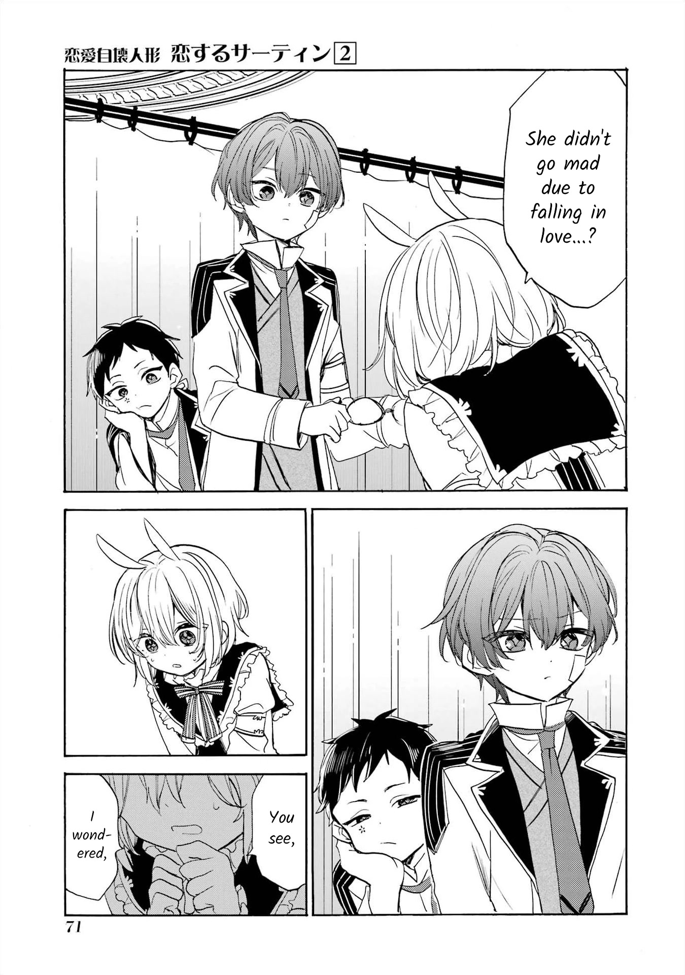 Romancing Apoptosis Doll: Sartain in Love Chapter 8 page 10 - Chapter 8: A Human Like a Doll