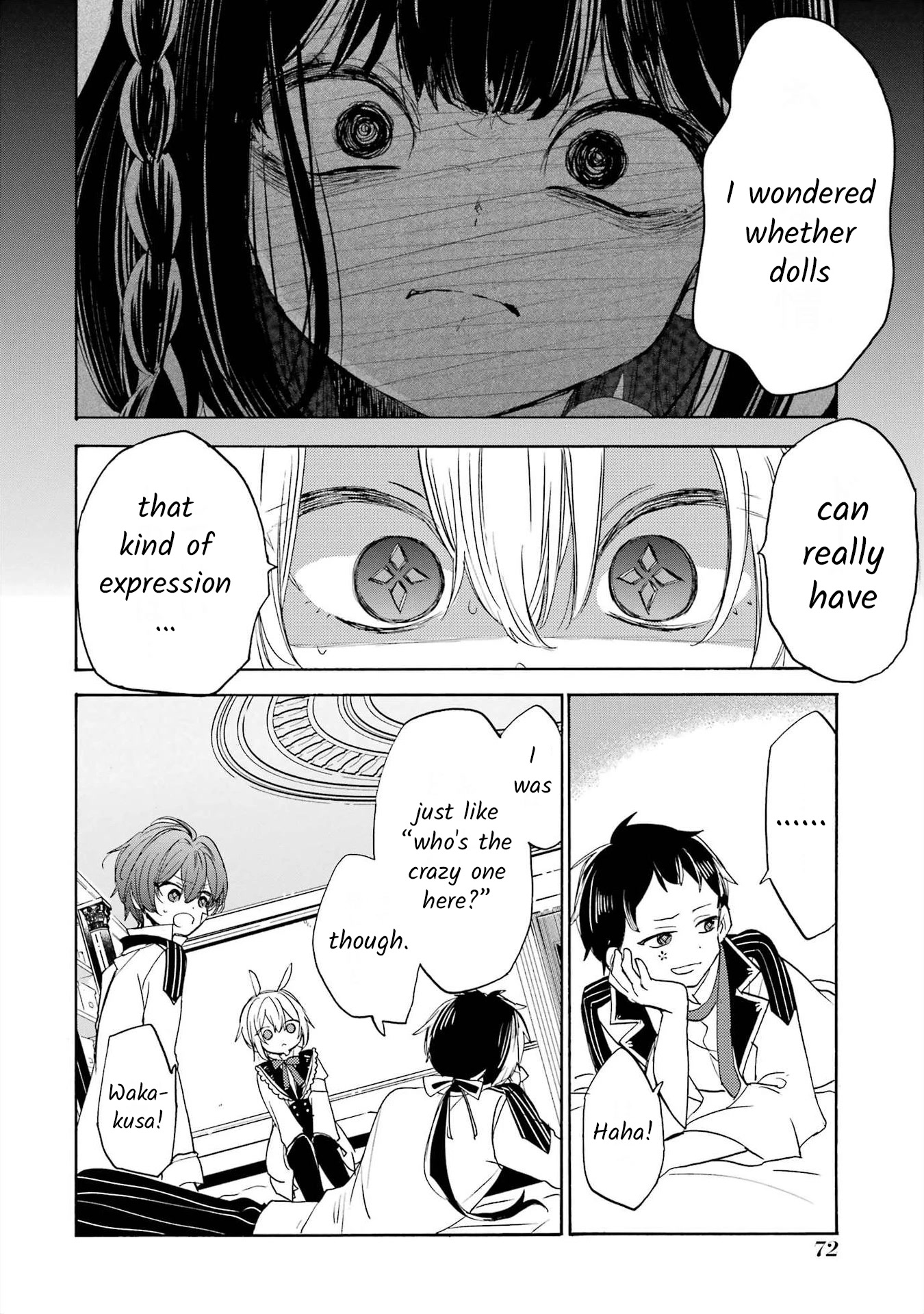 Romancing Apoptosis Doll: Sartain in Love Chapter 8 page 11 - Chapter 8: A Human Like a Doll