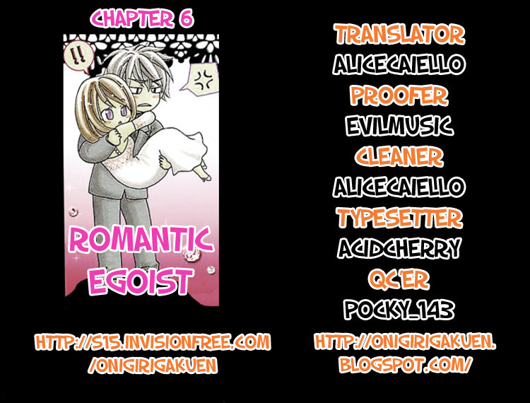 Romantic Egoist Chapter 6 page 37 - Chapter 6: You're Like a Flower