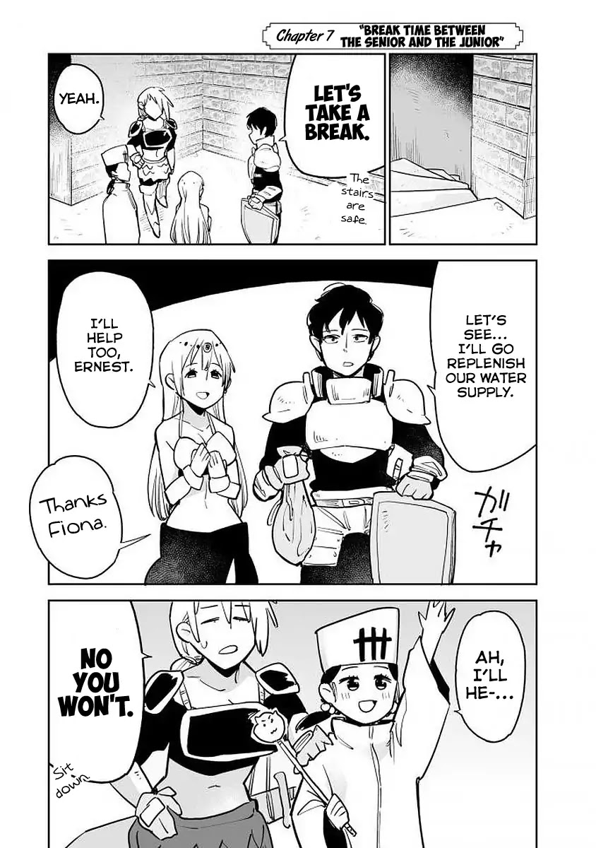 Romantic Situations In An Other-Worldly Dungeon Chapter 7 page 1 - Chapter 7: Break time between the senior and the junior